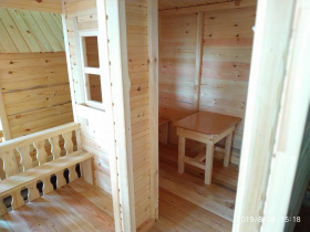 Домик  детский 1,5х2,0 с верандой