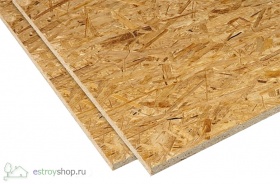 Плита древесностружечная OSB-3 9мм. 1,25х2,50м.